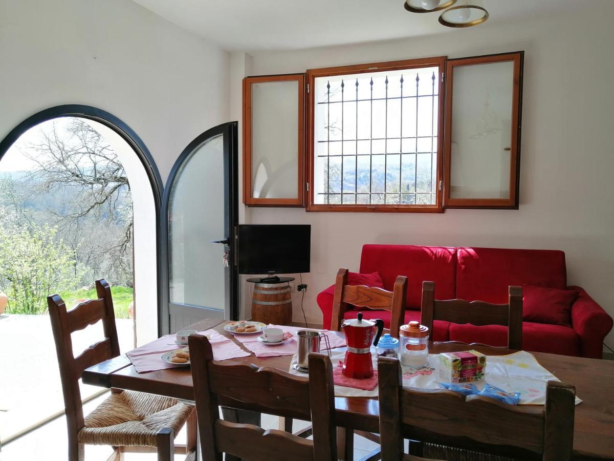 דירות קבריליה Casa Pancole Il Tinello מראה חיצוני תמונה